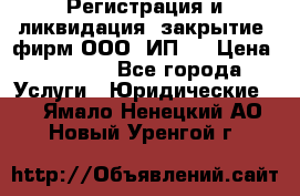 Регистрация и ликвидация (закрытие) фирм ООО, ИП.  › Цена ­ 2 500 - Все города Услуги » Юридические   . Ямало-Ненецкий АО,Новый Уренгой г.